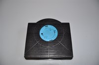 Filtre charbon, Indesit hotte - 205 mm x 215 mm (1 pièce)
